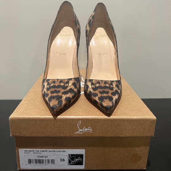 Christian louboutin So Kate Leopard size 38 - Picture 6 of 13